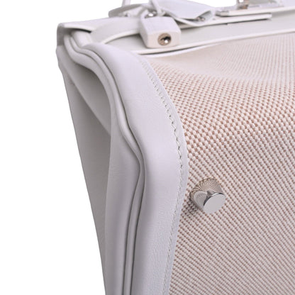 Kelly 28 Voor Swift Toile Ash White □K engraved