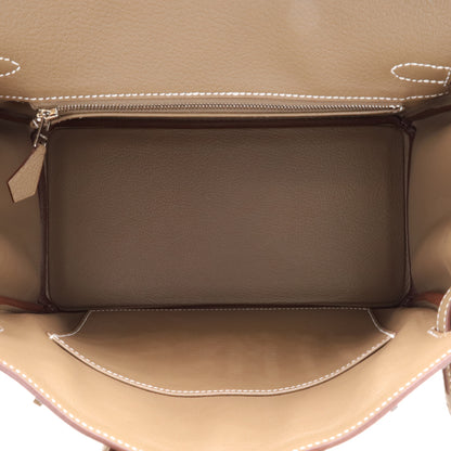 バーキン25　トゴ　エトゥープ　SS　Ｗ刻印