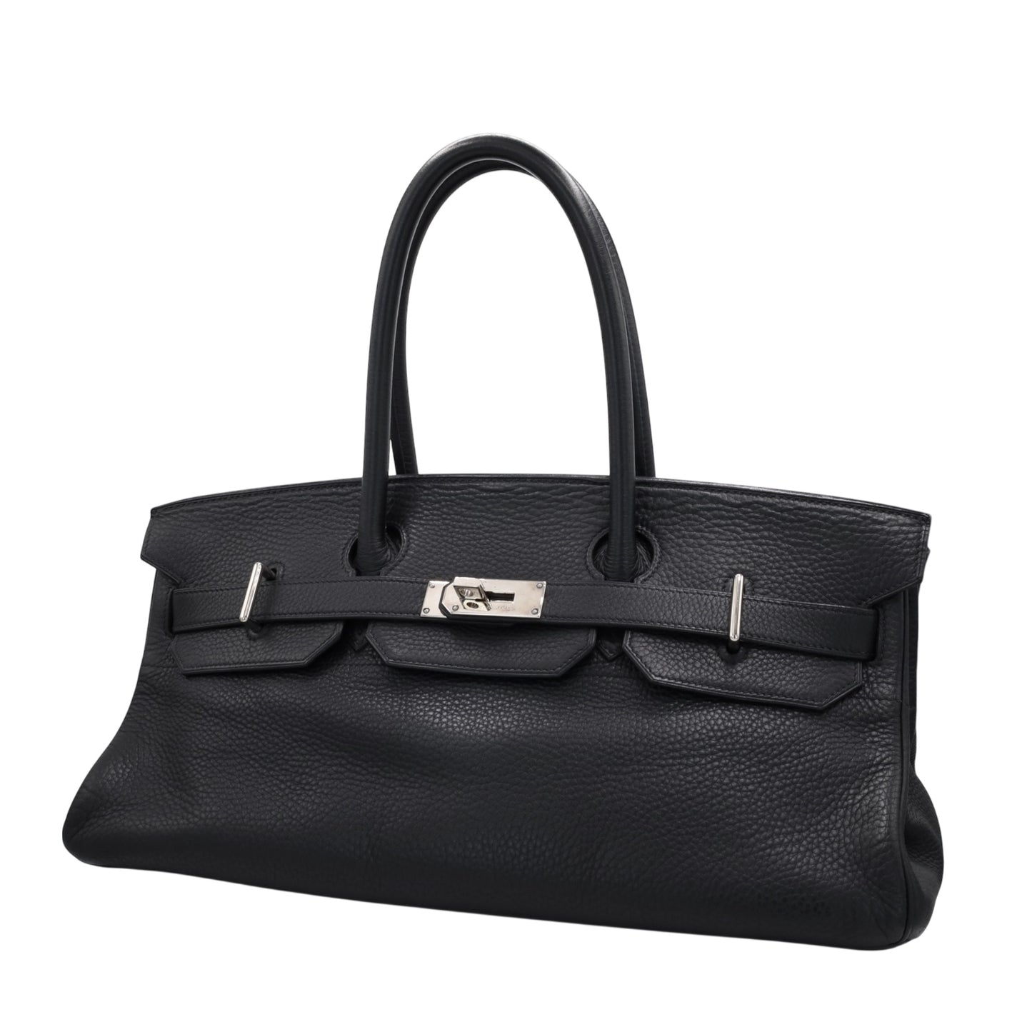 单肩 Birkin TaurillonCraie曼斯·布莱克 SS □JStamp
