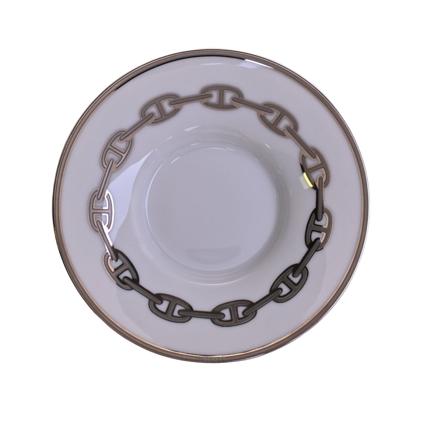 シェーヌダンクル　コーヒーカップ＆ソーサ―　ペア　プラチナ