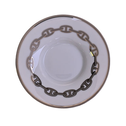 シェーヌダンクル　コーヒーカップ＆ソーサ―　ペア　プラチナ