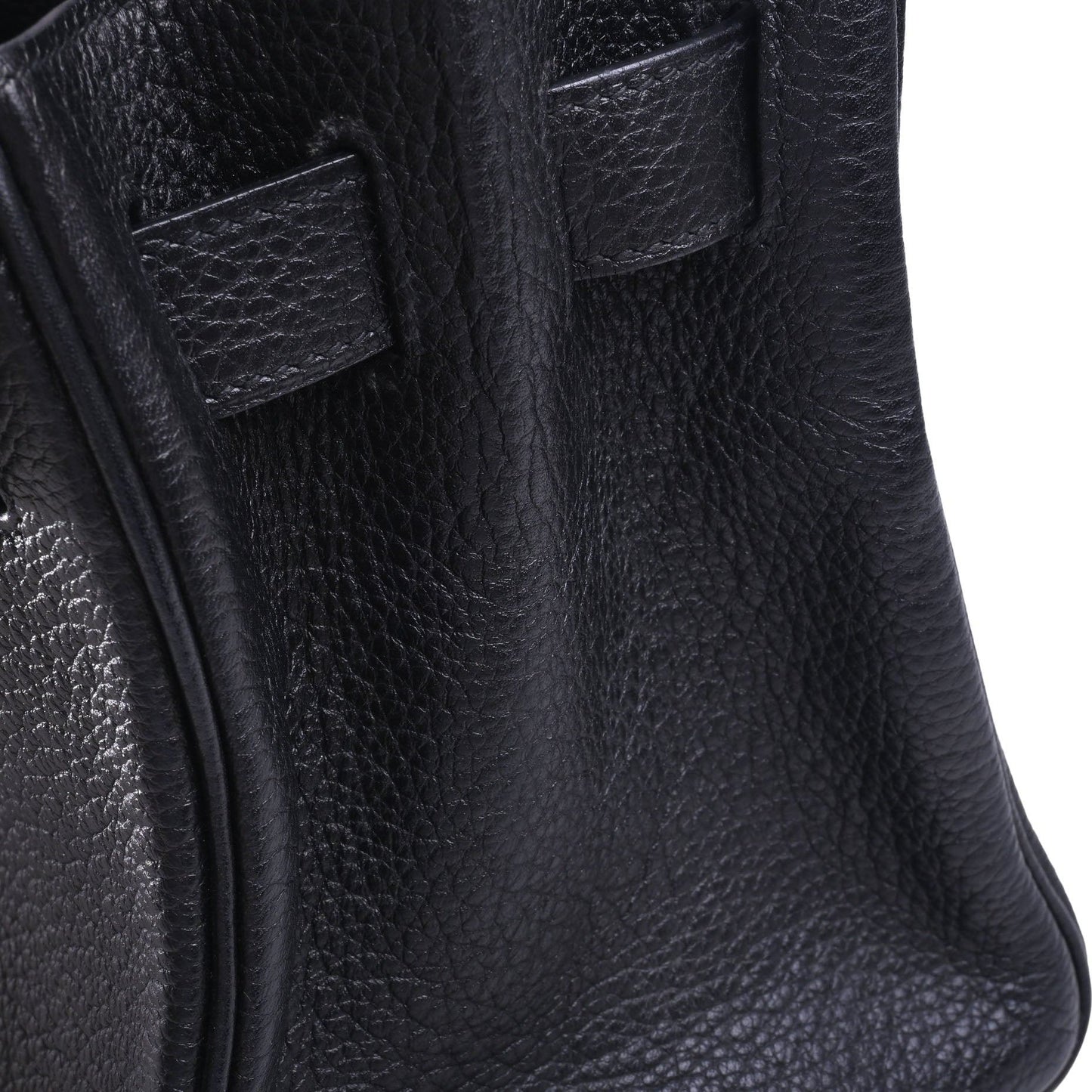 Shoulder Kelly Fringe Togo Black GP □M engraved
