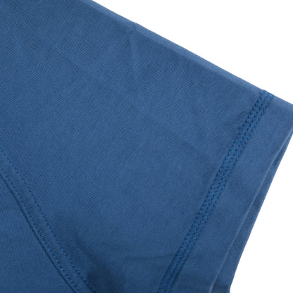 T-shirt, embroidery, cotton, navy, 38