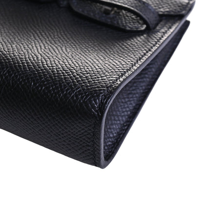 バーキンタイニー　ヴォーエプソン　ブラック　SS　□O刻印