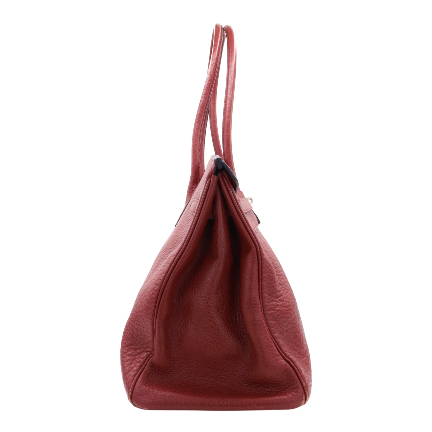 Birkin 45 Long Shoulder Buffle Skipper Rouge Ash SS □DStamp