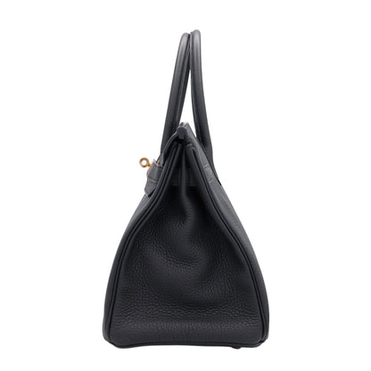 バーキン30　トゴ　ブラック　PG　D刻印