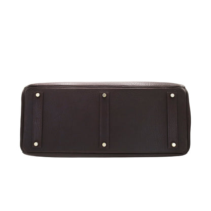 Birkin 45 Long Shoulder Togo Chocolat SS □D stamp