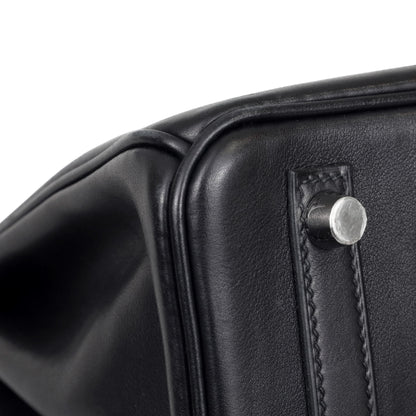 Birkin 25岩石Vovolupt黑色SS B刻有.
