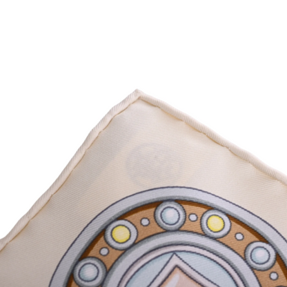 Carre 90 Arne de Coeur Silk Beige