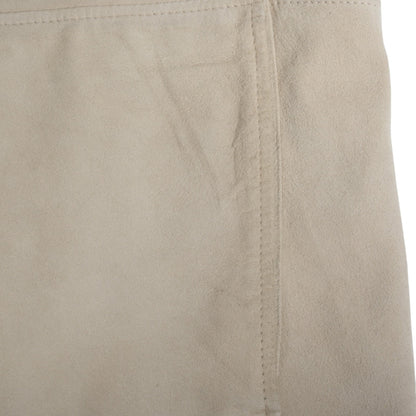 ヴァルーズ　ベスト　スエード　アイボリー　38