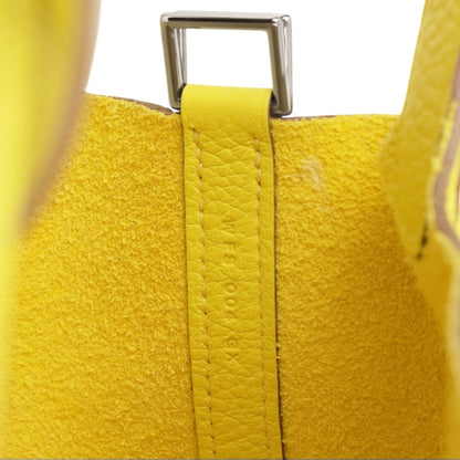 Picotin Lock PM Torillon Clemence Lime Field SS W engraved