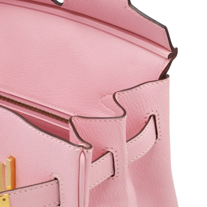 バーキン30　シェーブル　ローズサクラ　GP　X刻印