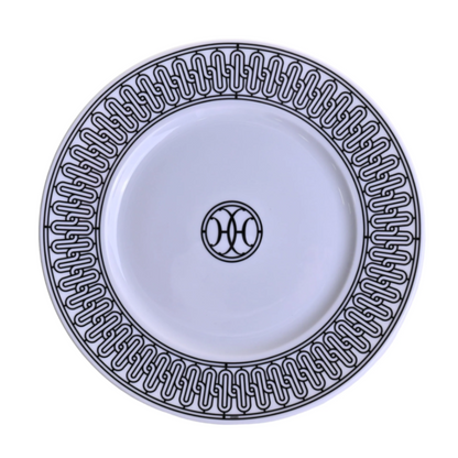 アッシュデコ　デザートプレート　ブラック