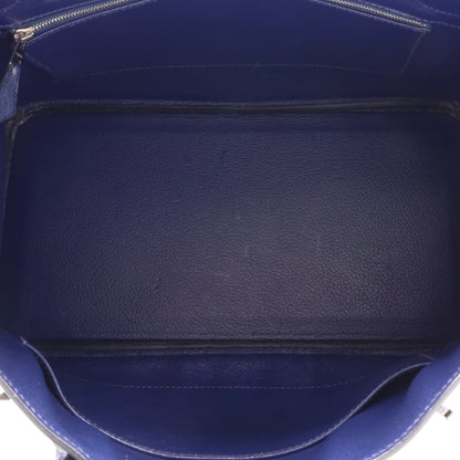 バーキン30　オーストリッチ　ブルーアイリス　SS　T刻印