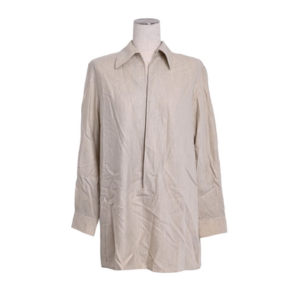 ヴァルーズシャツ　カシミヤ　アイボリー　36