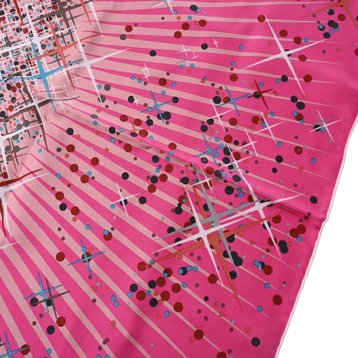 カレ90　マジックケリー　シルク　ピンク