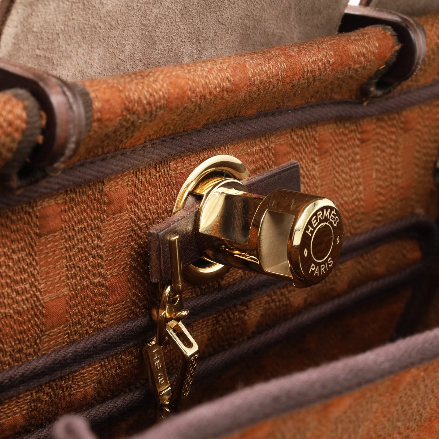 Ale Bag PM Waffle Toile Havana GP □H stamp