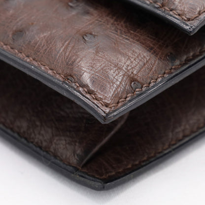 Eugenie Ostrich Brown GP
