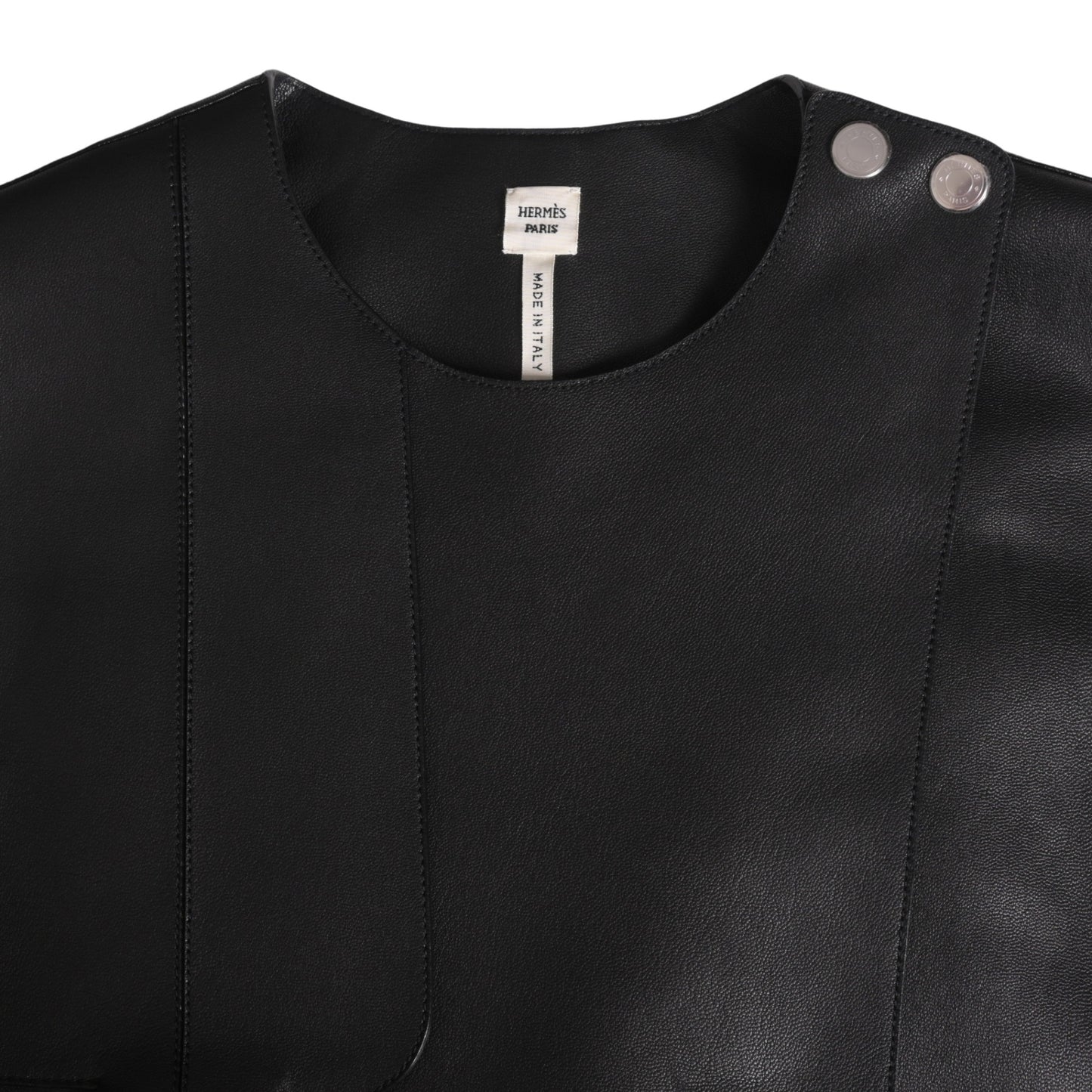 ロングジレ　ゴート　ブラック　34