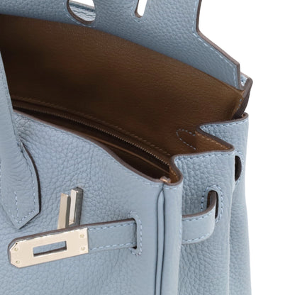 Birkin 25 Verso Togo Blue Run 米色 de Weimar SS U刻印