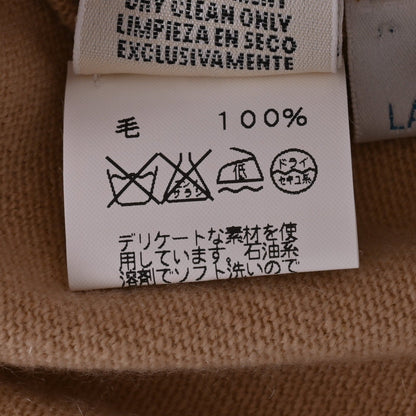 アンサンブル　ウール　ベージュ　L