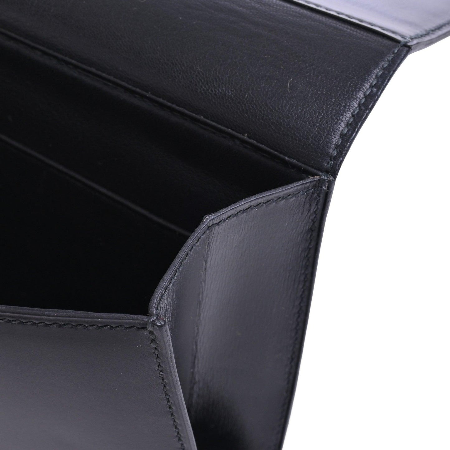 ヴィンテージクラッチ　ボックスカーフ　ブラック　GP　〇J刻印