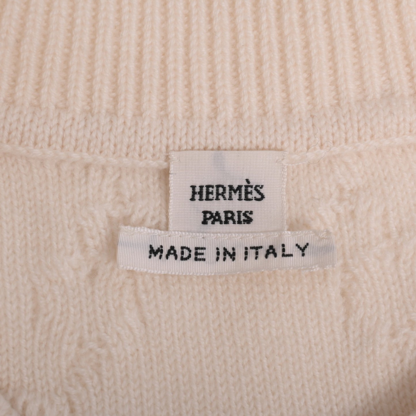 半袖针织羊毛白色42