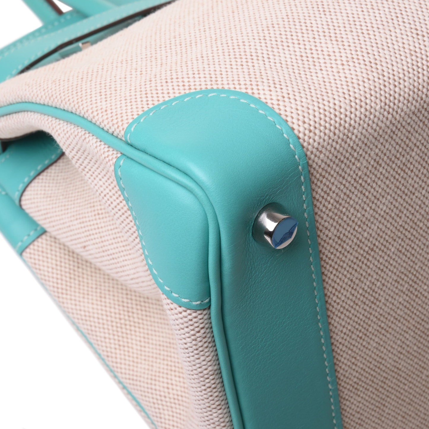 Birkin 30 Voor Swift Toile Ash Lagon SS □L engraved