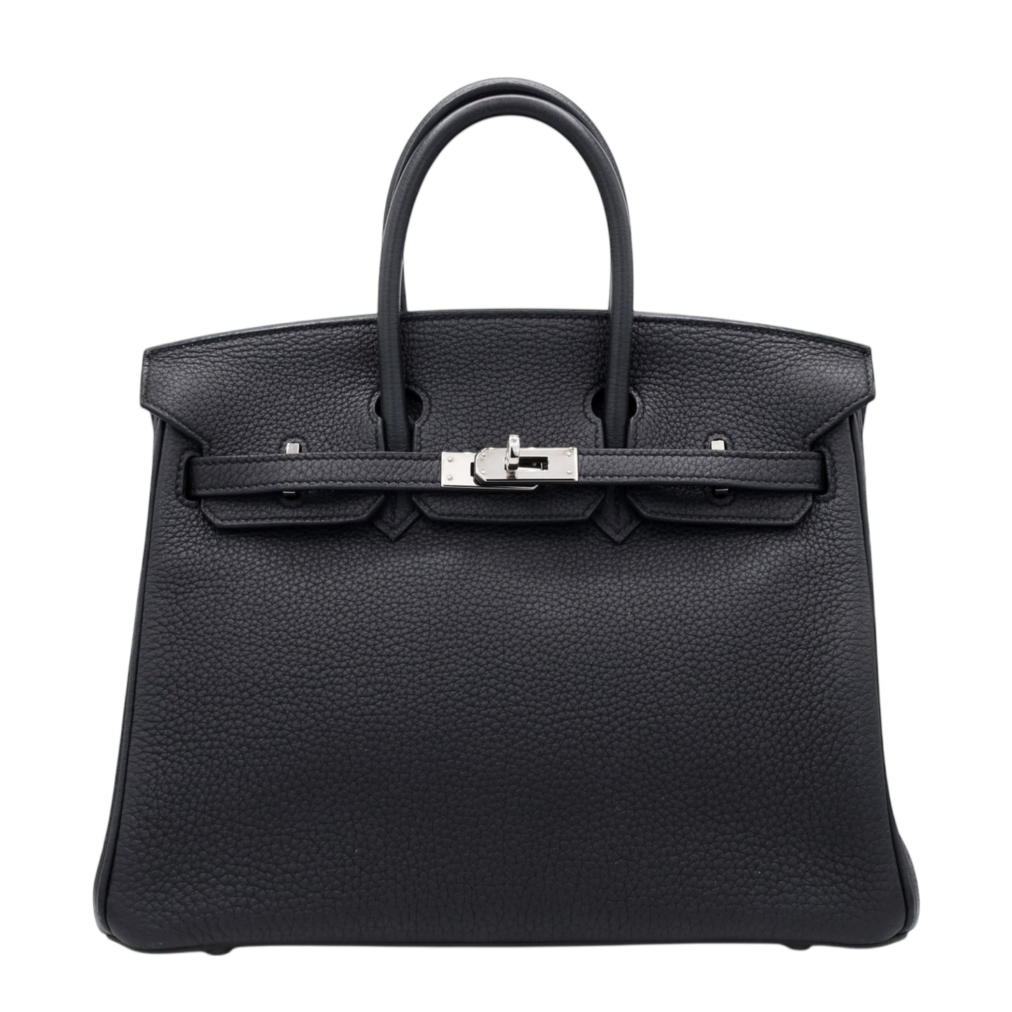 バーキン25　トゴ　ブラック　SS　X刻印