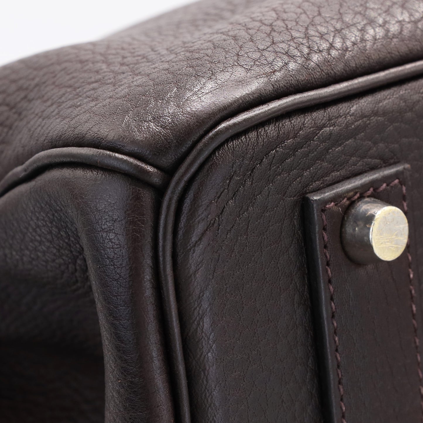 Birkin 45 Long Shoulder Togo Chocolat SS □D stamp