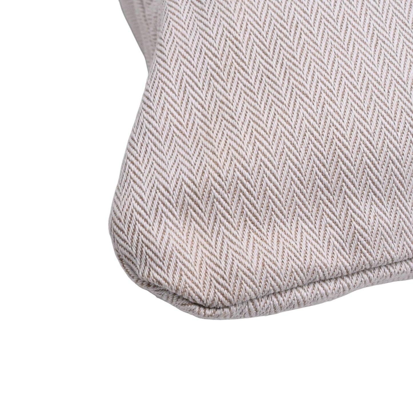 アリーヌGM　トワルシェブロン　アイボリー　ブルージーン