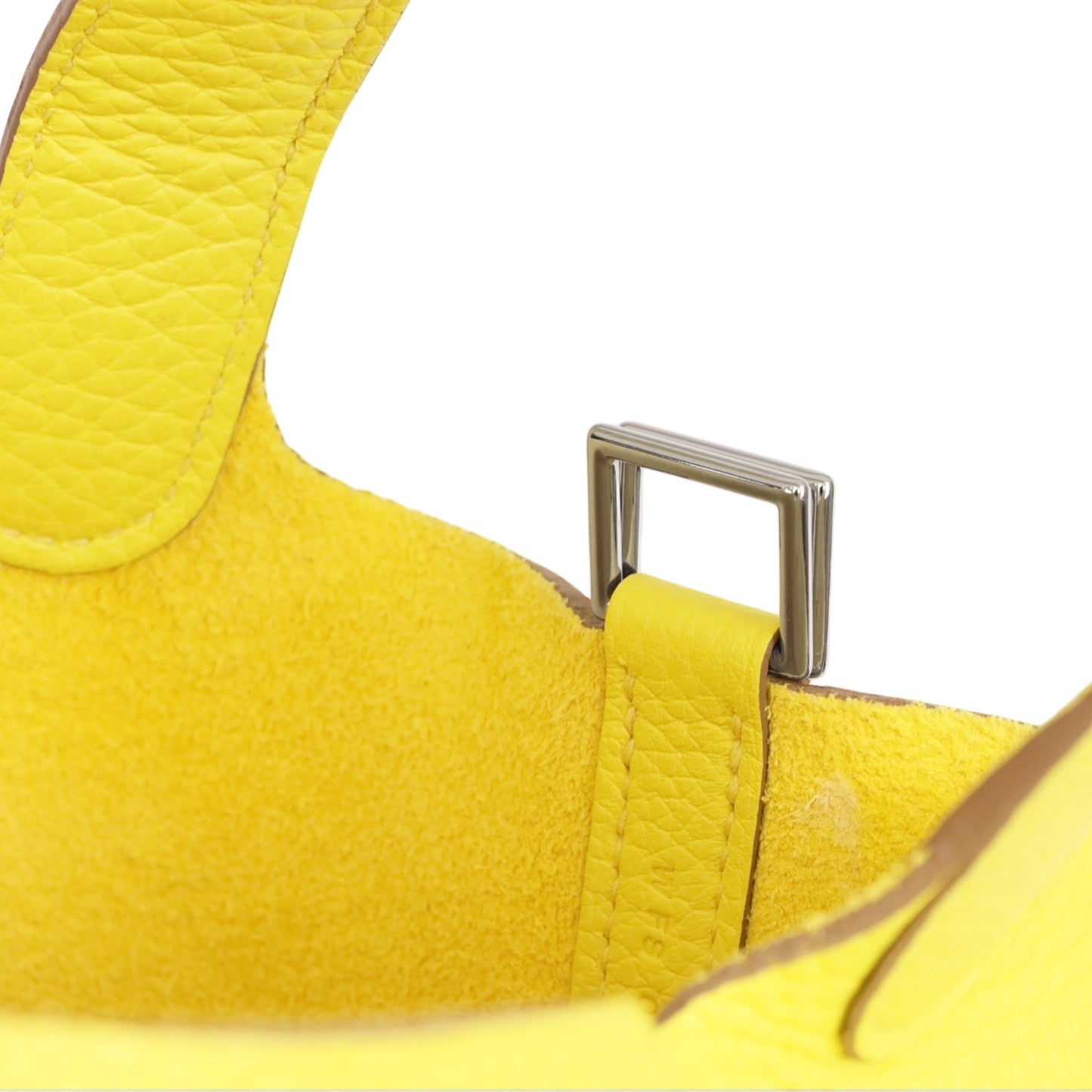Picotin Lock PM Torillon Clemence Lime Field SS W engraved