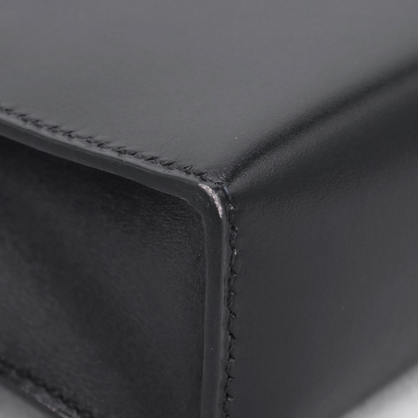 ケリーエラン　ボックスカーフ　ブラック　GP　□D刻印