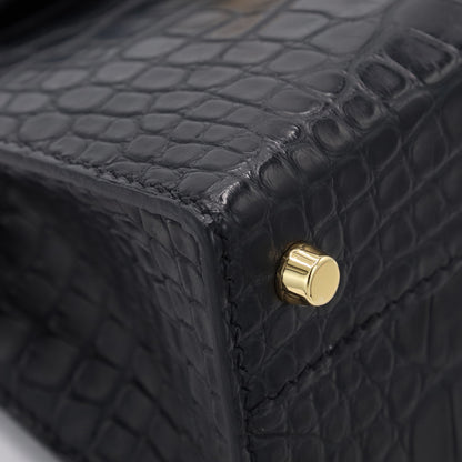 ミニケリー2　アリゲーターマット　ブラック　GP　W刻印