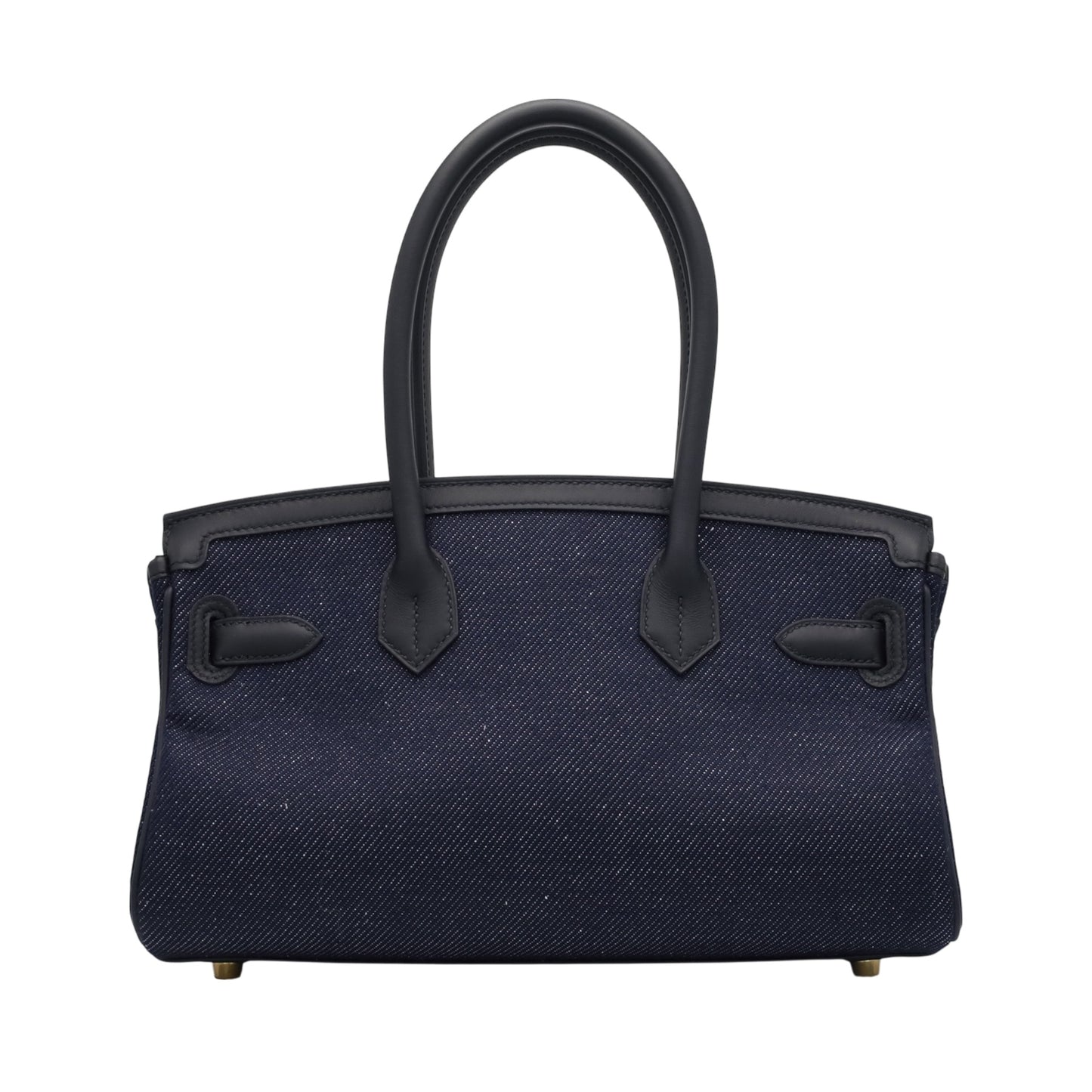Birkin 单肩灯 29 Vaux Swift Toile Jean 黑蓝靛蓝 GP K刻印