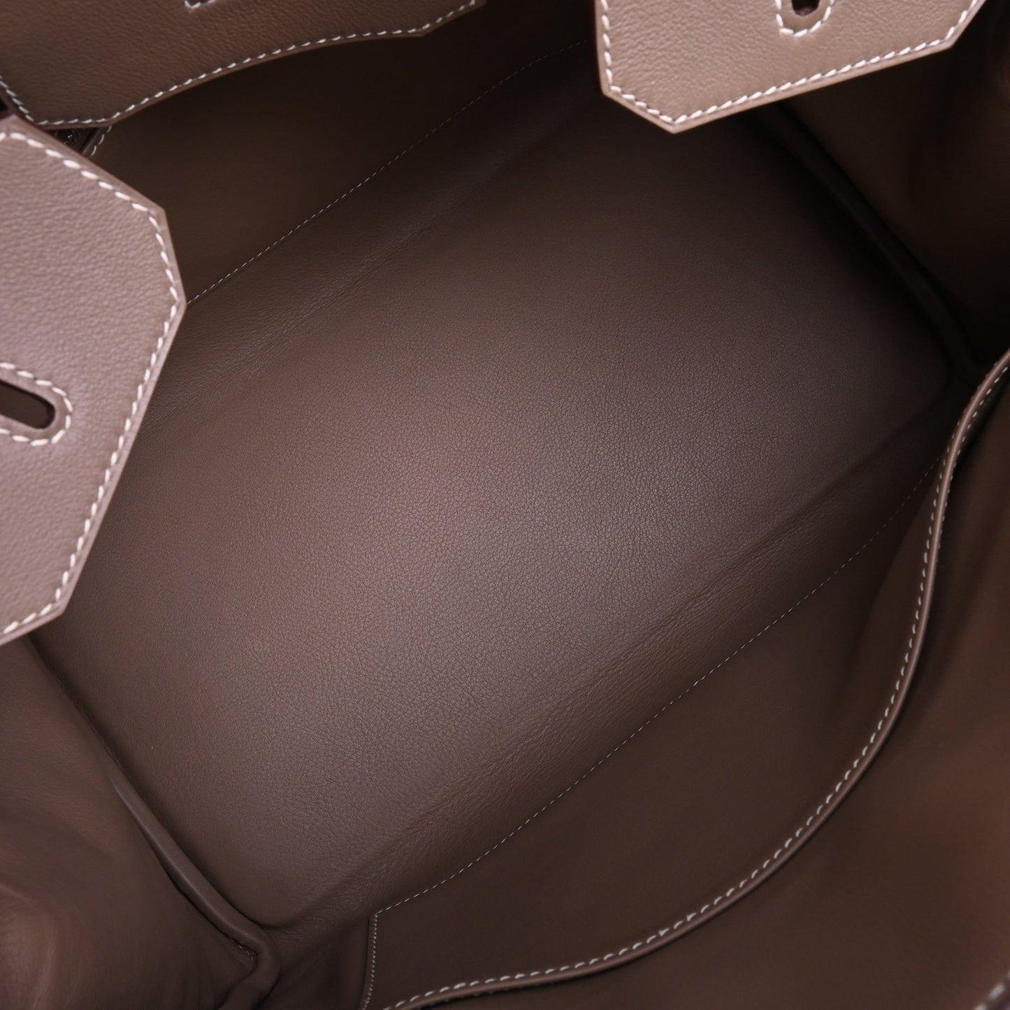 Birkin 35 Vauswift Toile Ash Etoupe SS □K engraved