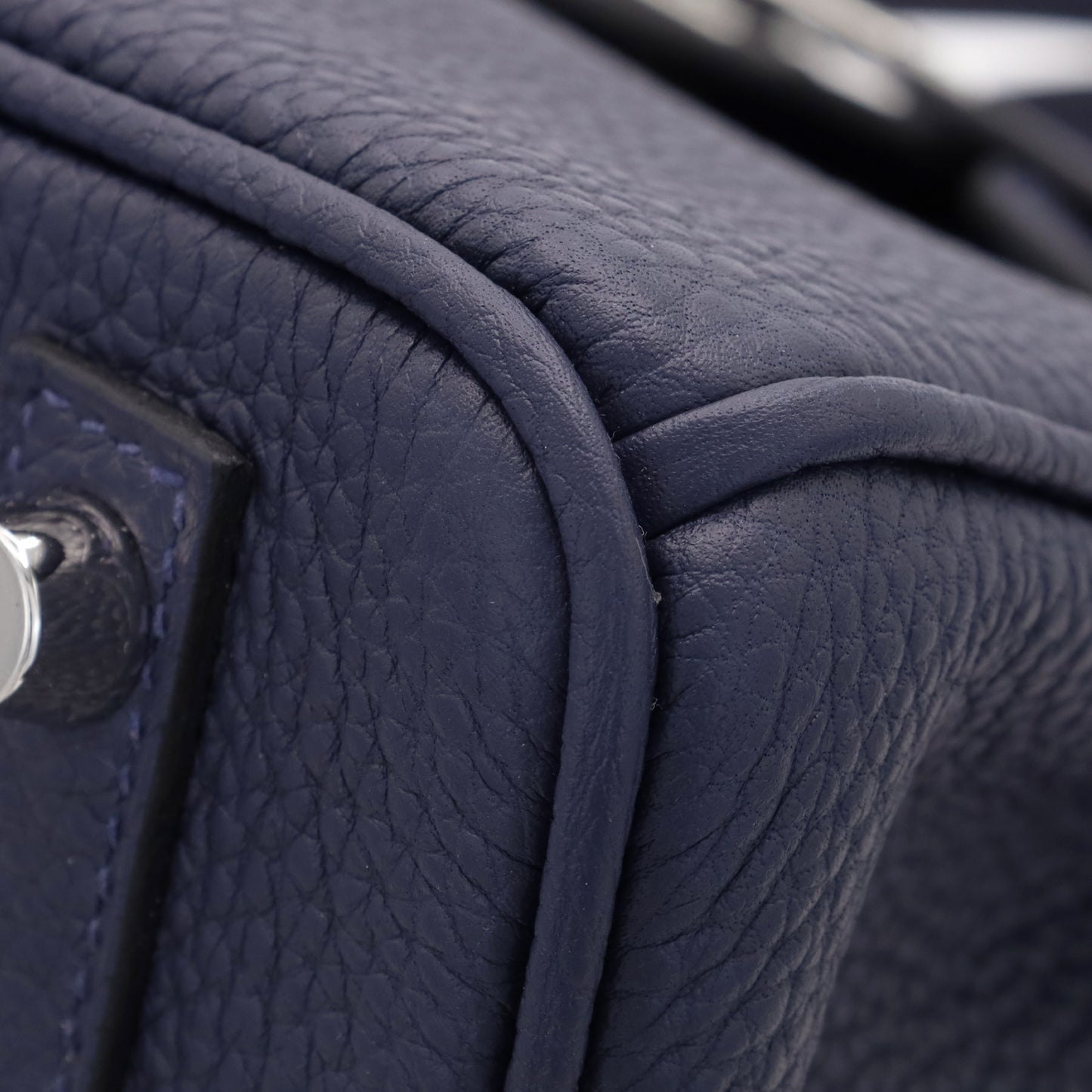 バーキン25　トゴ　ブルーニュイ　SS　K刻印