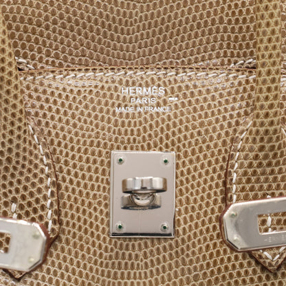 Birkin 25 Lizard Lise Fiselle SS □K engraved