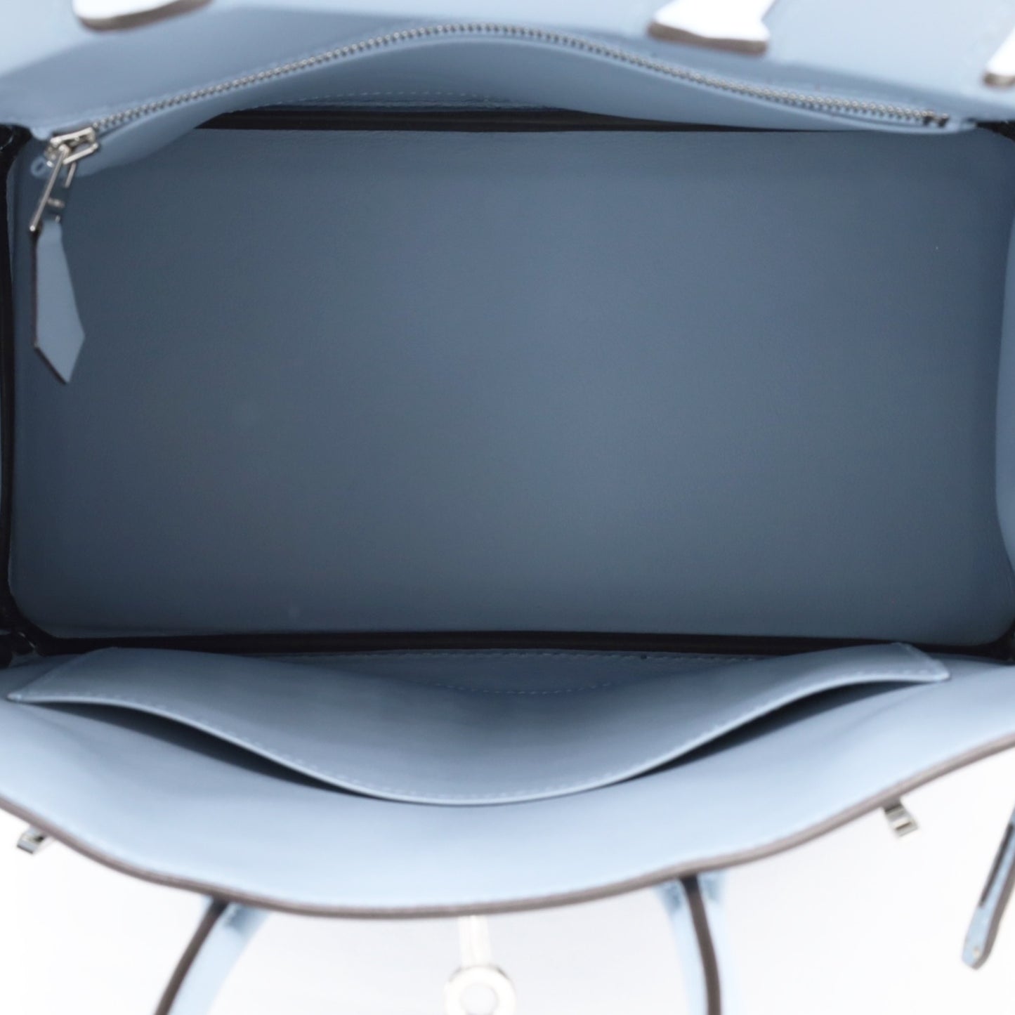 バーキン25　ヴォースイフト　ブルーラン　SS　W刻印