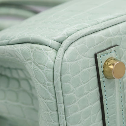 Birkin 25 鳄鱼皮 Matt Verdeaux GP W 雕刻