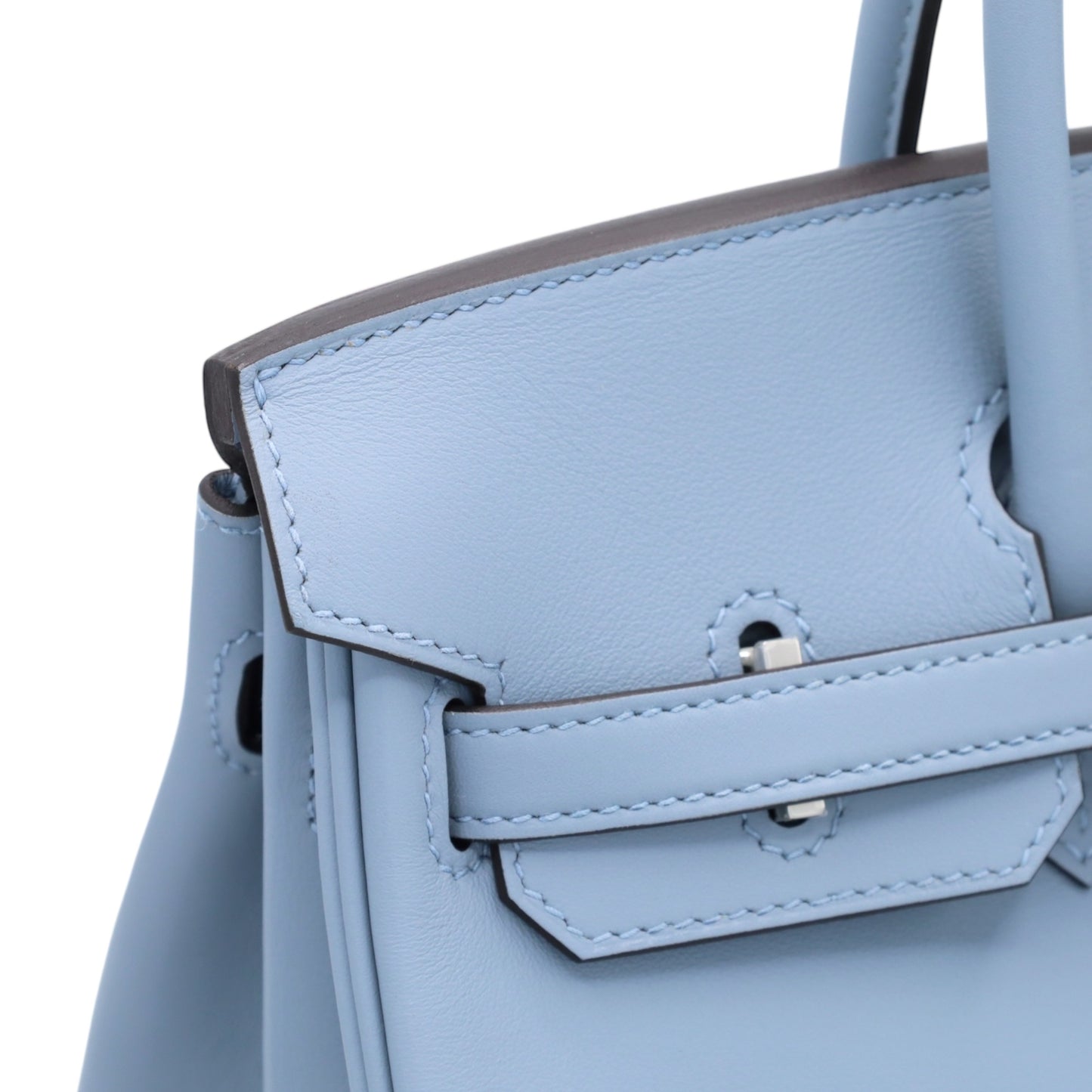 バーキン25　ヴォースイフト　ブルーラン　SS　W刻印