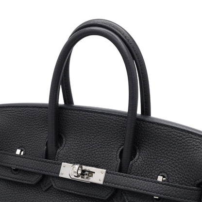 バーキン25　トゴ　ブラック　SS　X刻印