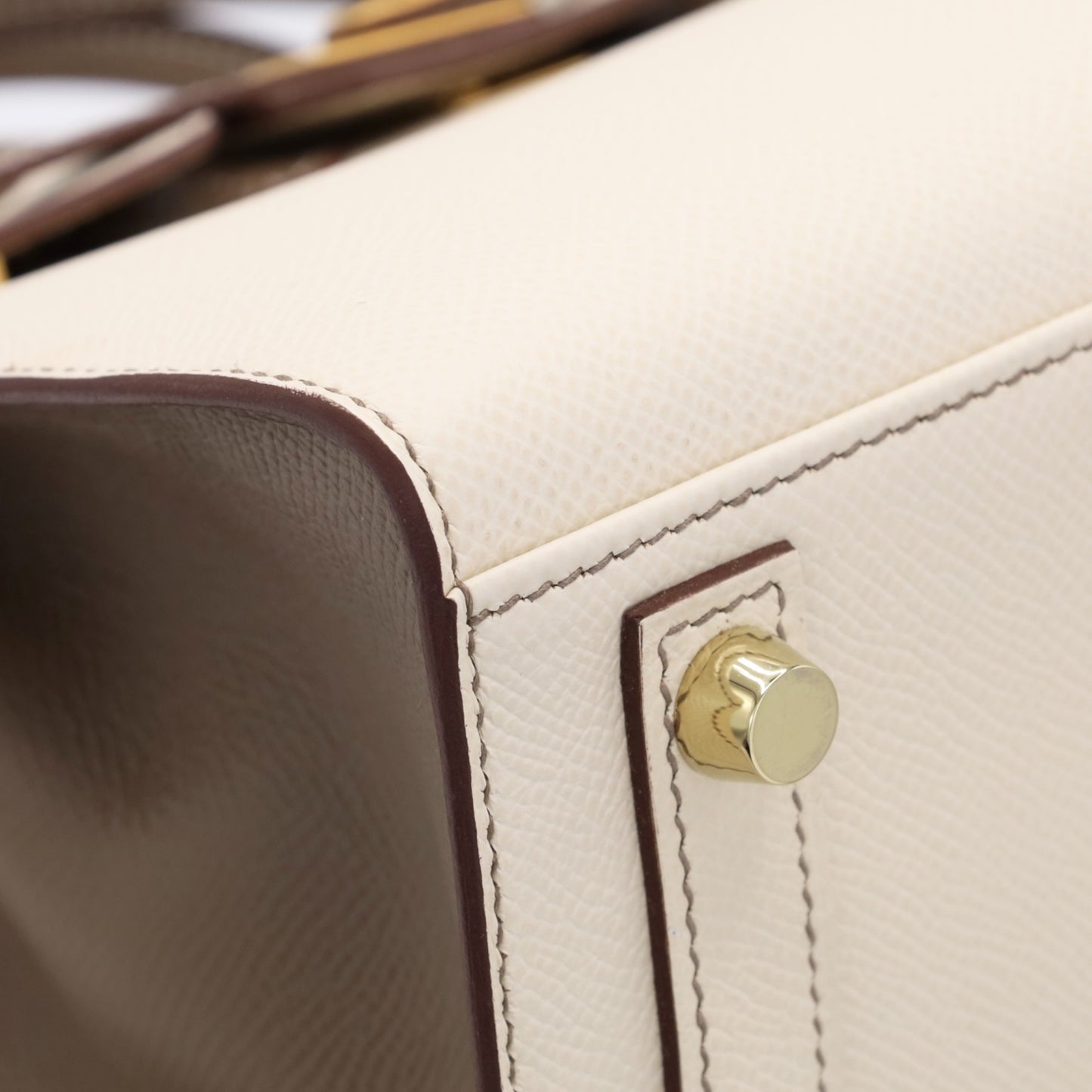 バーキン25　パーソナルオーダー　セリエ　ヴォーエプソン　クレ　エトゥープ　マットGP　Z刻印