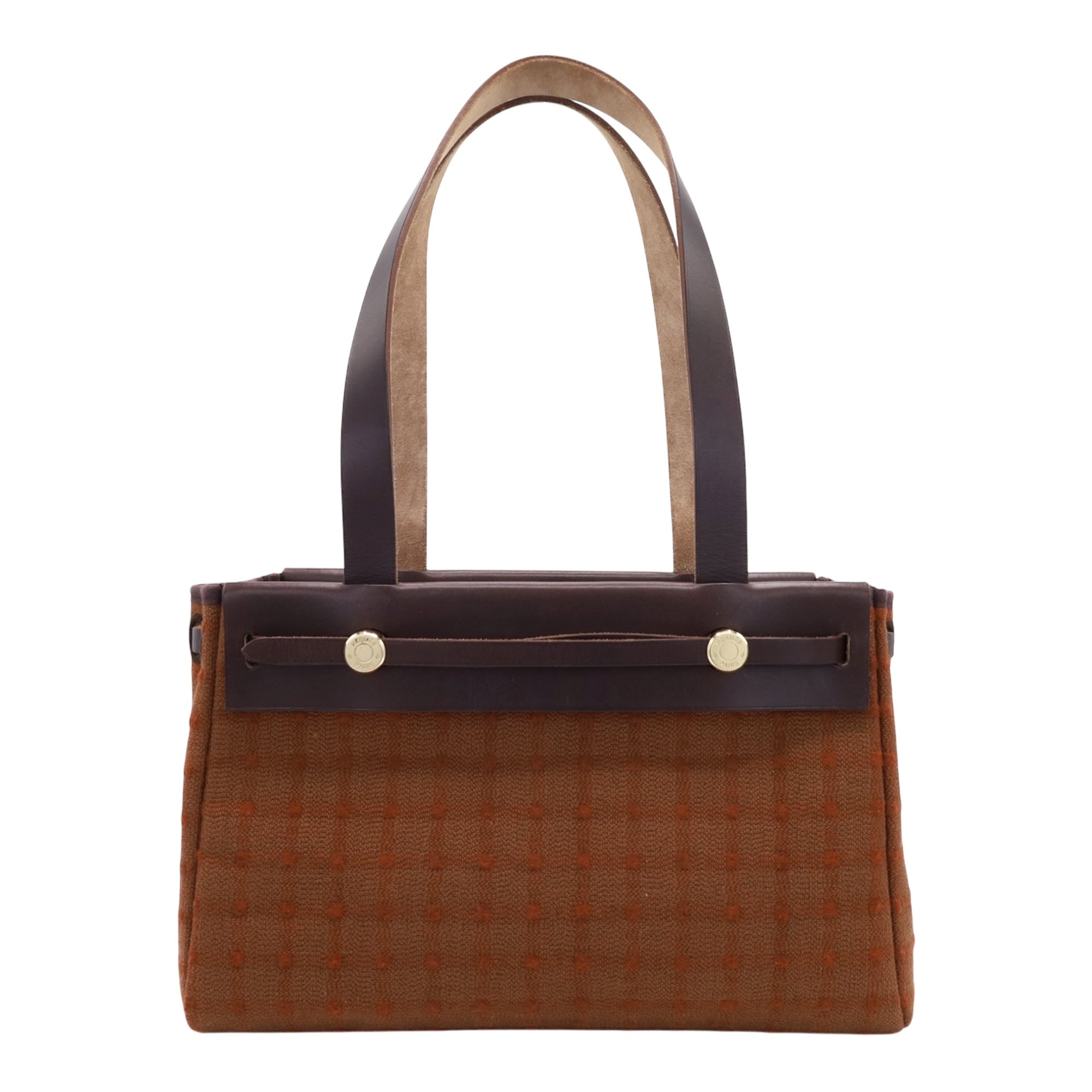 HERMES エールカバス トワル ブラウン GP □H刻印 – LALÙE