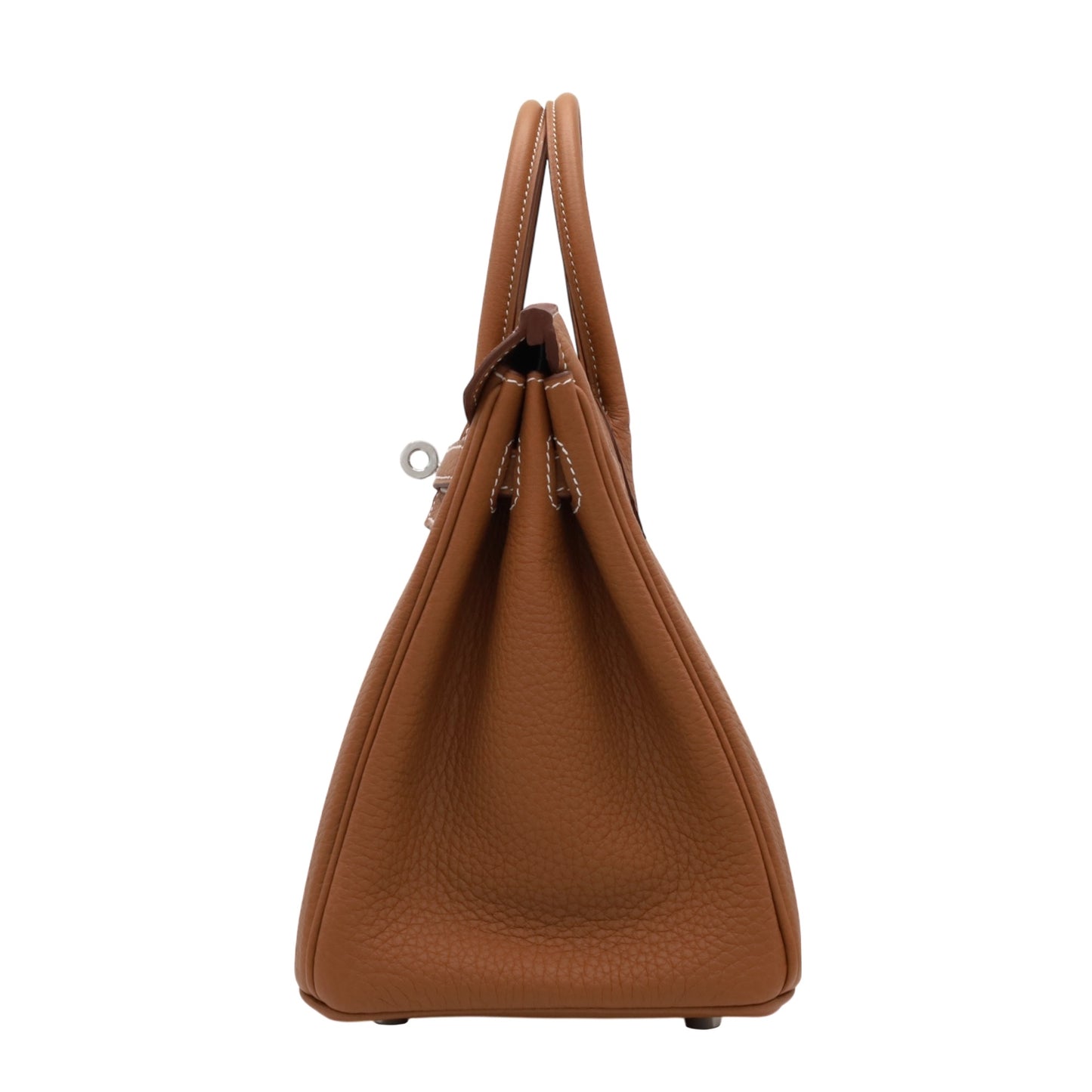 Birkin 25 Togo Gold SS KStamp