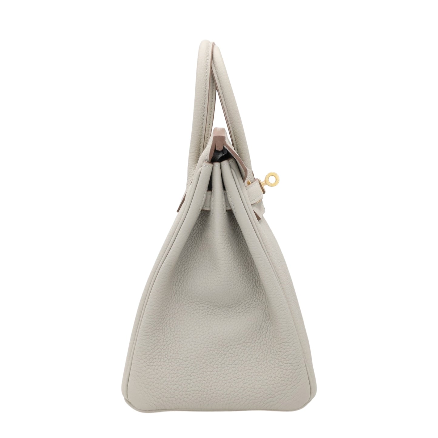 バーキン25　トゴ　パールグレー　GP　K刻印