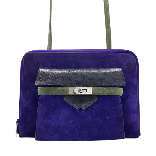 ニューアムステルダム　ドブリス　オーストリッチ　パープル　ブラック　SS　◯P刻印