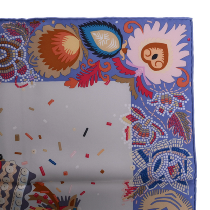 Carre 90 Cos Charm de Fett Silk Multicolor