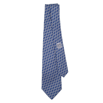ネクタイ　シルク　ブルー