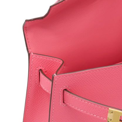 Mini Kelly 2 Vaux Epson Rose Lipstick GP D stamp